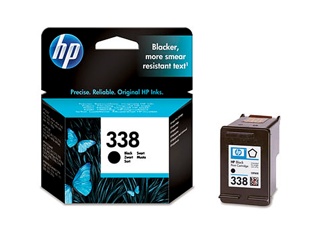 INK-JET HP DJ 6540 6620 5740 5 745 6840 6540 PHOTOSMART 2575 2710 8150 8450 OFFICEJET 7310 7410 6210 PSC1510 N.338 NEGRA